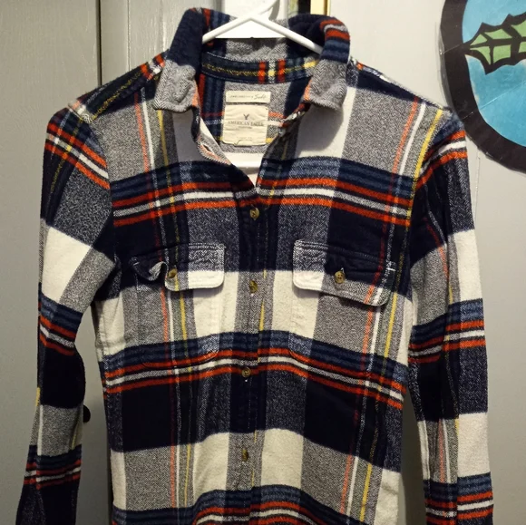 COPY - American eagle flannel shirt - Picture 2 of 5